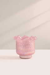 Flower Cut - Votive Candle | Pink | Lavender Breeze