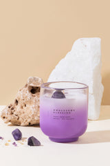 Wholesome Blessing Candle - Crystal Energy | Amethyst